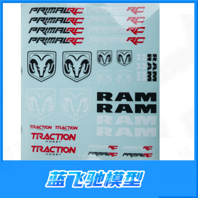 雷神KM TH01537 霸王龙LOGO贴纸 KM道奇霸王龙RAM1500原厂配件