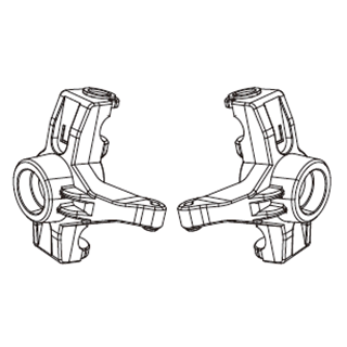 美嘉欣1/14配件系列14301 14302 14303 14304 14230 转向座