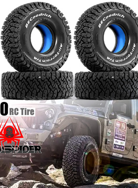 1/10攀爬车1.9寸百路驰120MM丁基橡胶强抓地TRX-4 巴哈baja1000