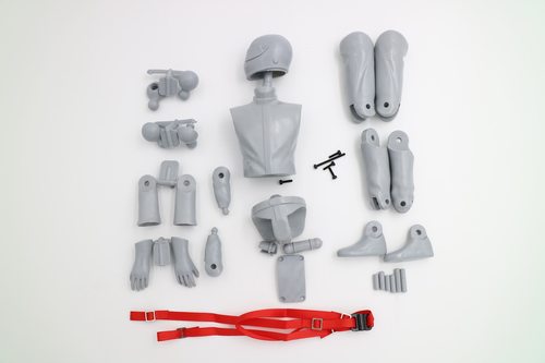 CROSSRC 1/7 遥控车联动仿真人偶CS-97400700/四点式安全带