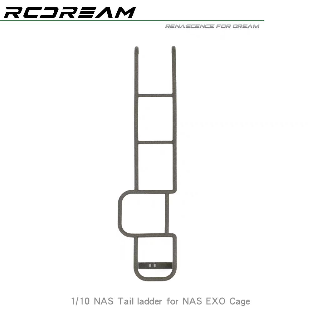 RCDream 1-10 NAS尾部梯子 RD90 RD110车壳NAS防滚架改装 #D1A7-1