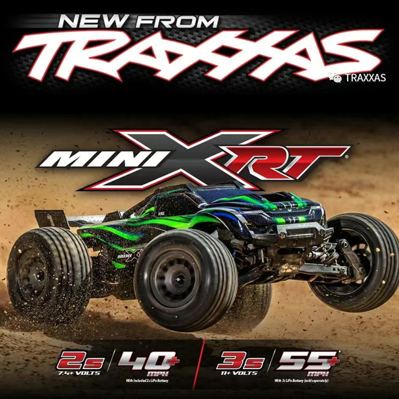 TRAXXAS Mini XRT 2~3S无刷小大脚RC遥控模型大脚车#108076-1