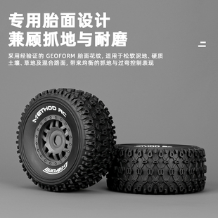 METHOD RC Geoform 1/8短卡轮胎 适配:MOJAVE 莫哈维 4S 2个装