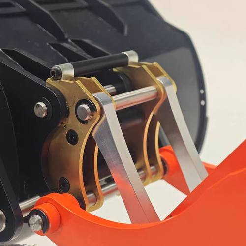 静点模型JDM-198(E,H) 370装载机铲车属具快换 叉车附件 JDMODEL