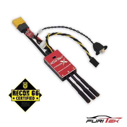 FURITEK PYTHON X TEAM SPEC 80A/120A 有刷/无刷电调 1/10 攀爬