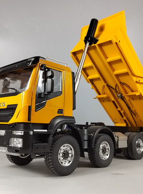魔豆模型1/14 IVECO8X4自卸泥头车RTR整车仿真工程车卡车遥控车