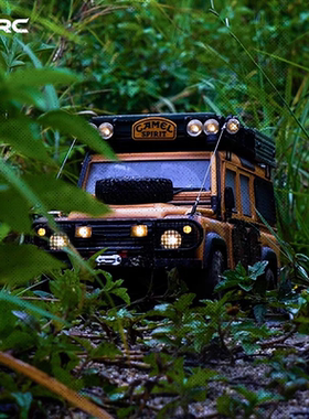 D1RC 路虎卫士D110 骆驼杯仿真遥控攀爬车 1/10RC越野 金属车架