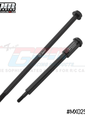 LOSI-1/4 摩托车 Promoto-MX 中碳合金钢前后轮固定轴