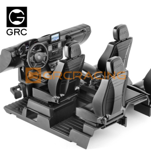 6×6仿真中控座椅改装 G500 G63 G161G 件 TRX4 GRC 6奔驰内饰套件