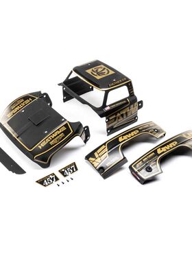 LOSI 1/10 Baja Rey 2.0 原装 F100 黑金涂装车壳LOS230132