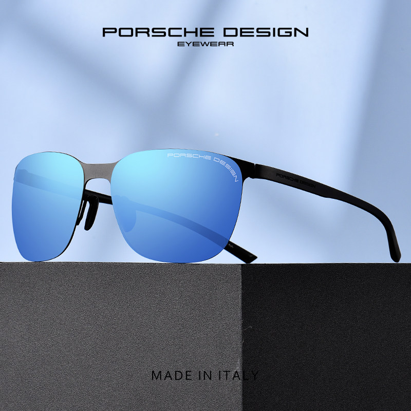 PORSCHE DESIGN保时捷新款保时捷P8659 潮男时尚墨镜彩膜太阳镜