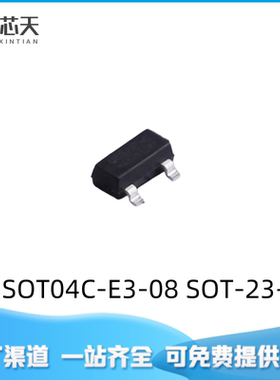 GSOT04C-E3-08瞬态电压抑制器 TVS二极管SOT-23-3 14.3V夹子30A