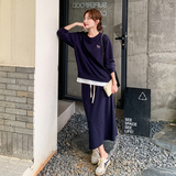 新款刺绣拼接卫衣套装131-7399P175K258，女装套装/套裙，浙宝131