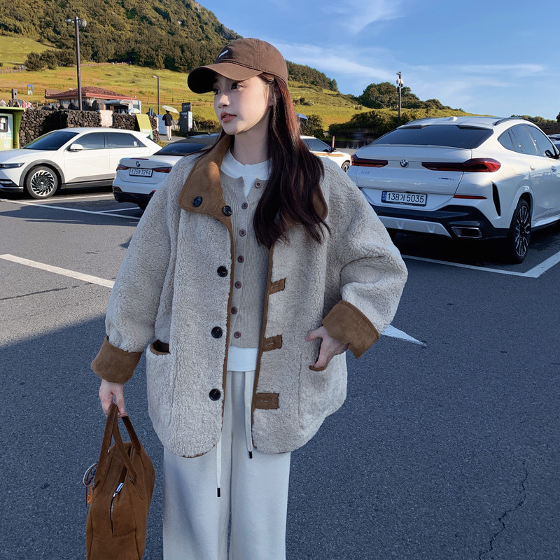 新款现货皮毛一体外套两面穿131-7533P185K278,女装皮草,浙宝131