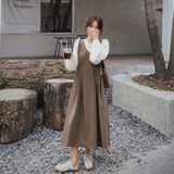 现货假两件撞色拼接连衣裙131-5020P125K178，女装连衣裙，浙宝131