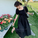 【现货】数据好花边撞色连衣裙131-5969P135K198，女装连衣裙，浙宝131