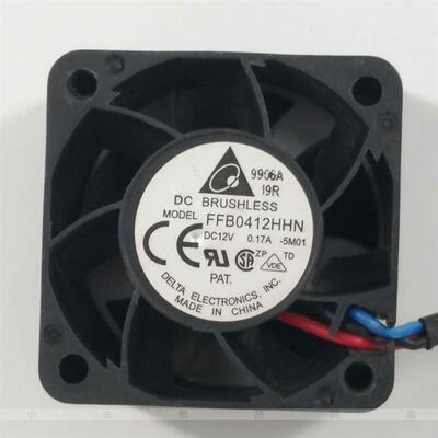 议价FFB0412HHN12V0.17A40284CM1U服务器主板3pin口散热风扇