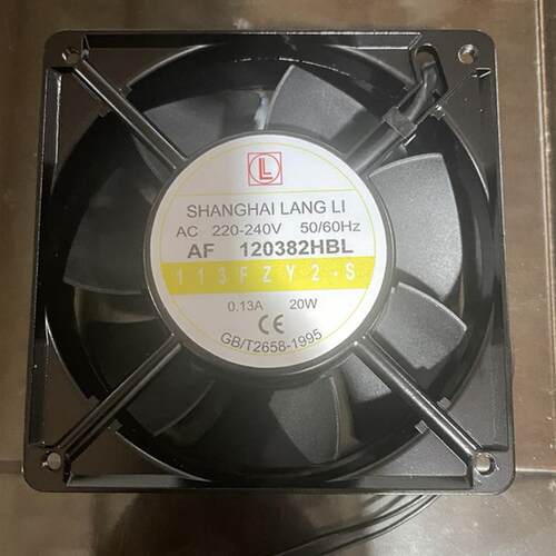 议价AF12038HBL大风量滚珠风机AC220V0.13AKTV柜工控机箱散热风扇
