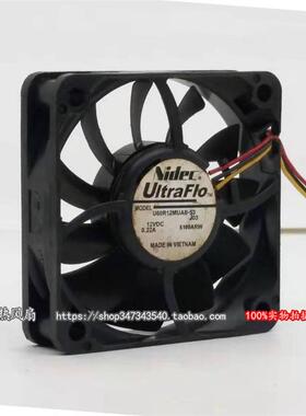议价原装NIDECU60R12MUAB-5312V0.22A60156CM厘米服务器散热风扇