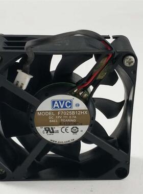 议价AVCF7025B12HX7CM厘米702512V0.7A工控CPU大风量双滚珠风扇