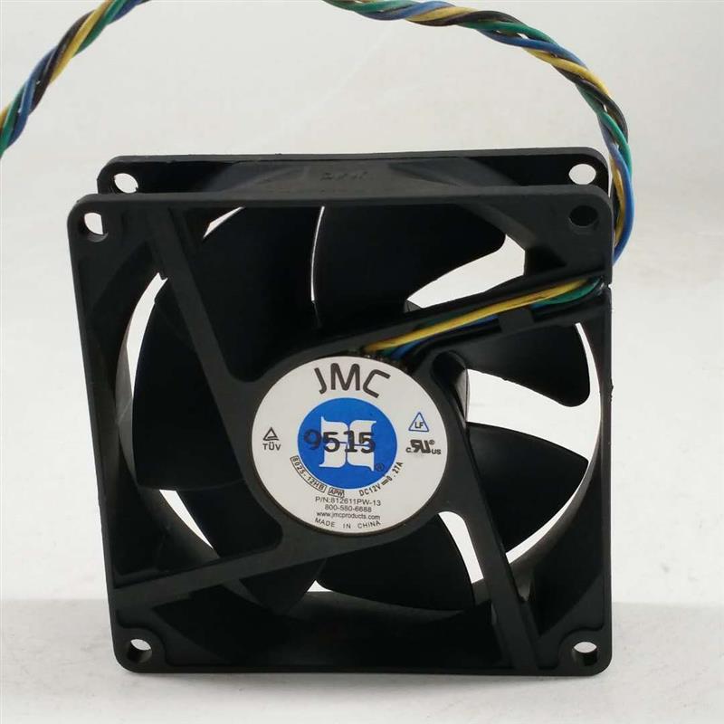 议价JMC8025-12HB80258CMDC12V0.27APWM温控静音风扇80*80*25MM