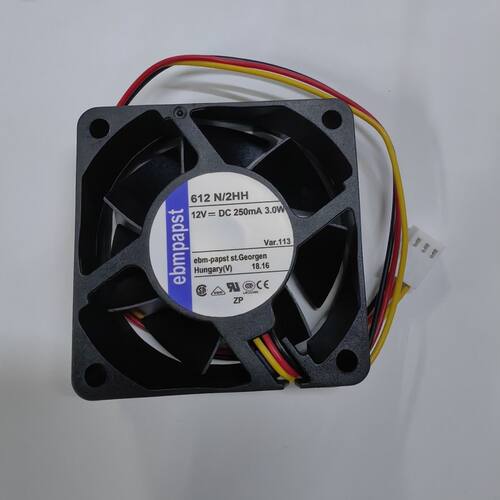 612N/2HH 原装正品德国ebmpapst DC12V 3.0W 高端设备轴流风扇