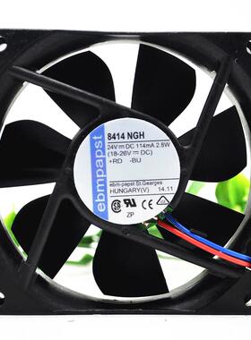 议价全新ebmpapst轴流风机8414NGH802524V2.8W高端仪器仪表风扇