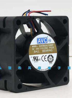 议价AVCDATB0625B8FDC48V0.33A60256CMPWM调速大风量散热风扇