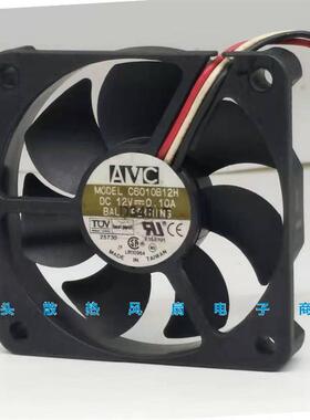 议价AVC601012V0.10A6CM6厘米CPU机箱静音电源风扇C6010B12H