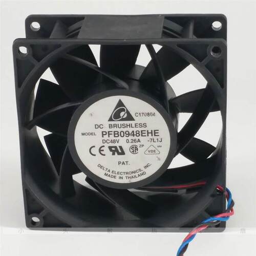 议价台达PFB0948EHE903848V0.26A9CM高转速增压大风量散热风扇