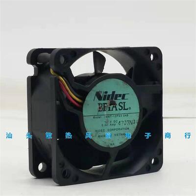 议价正品NIDECD06T-12TS504BDC12V0.32A60256CM大风量散热风扇