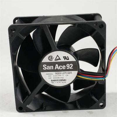 议价SANYO903812V1.1A9CM4针温控大风量机箱风扇9G0912P1G05