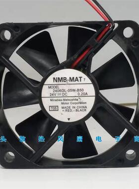 议价原装NMB-MAT2406GL-05W-B50DC24V0.20A60156厘米变频器风扇