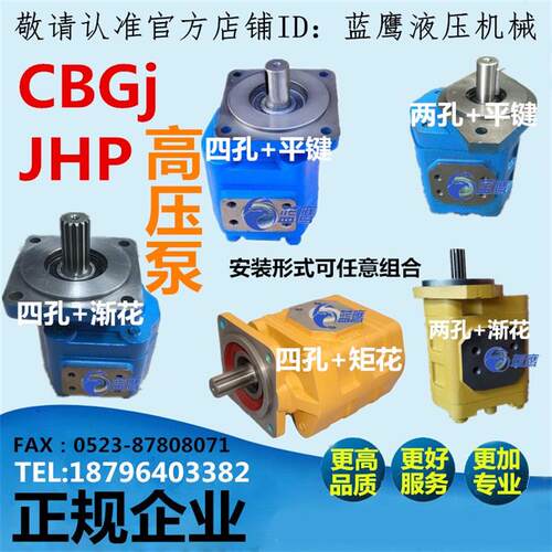 新款CBG2063 2080 2100 2040 2050高CBGk液压齿轮泵CMG JHP C包邮