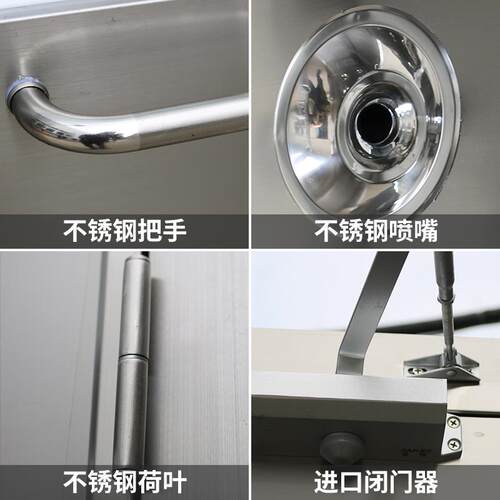 新款不锈钢风淋室工厂用单人单吹双人双吹无尘车间风淋门包邮