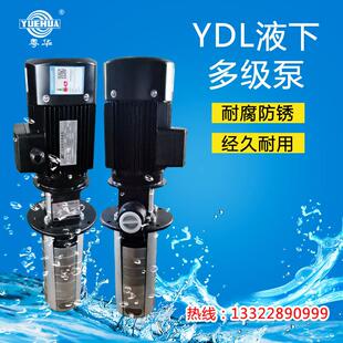 新款YDL1液下不锈钢机床切削液水泵浸入机械密封大流量高包邮