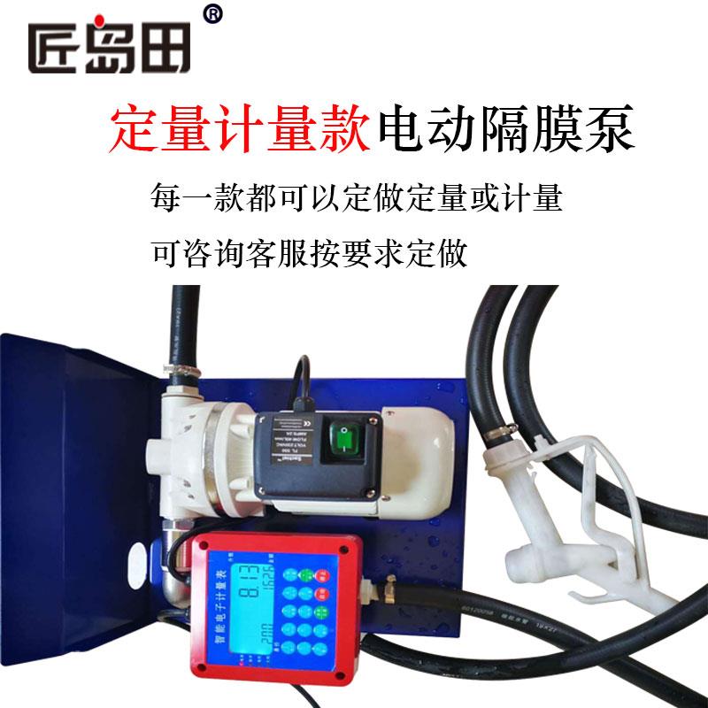 新款车用尿素泵电动隔膜泵耐腐蚀酸碱增压化工泵12V24V220V电包邮