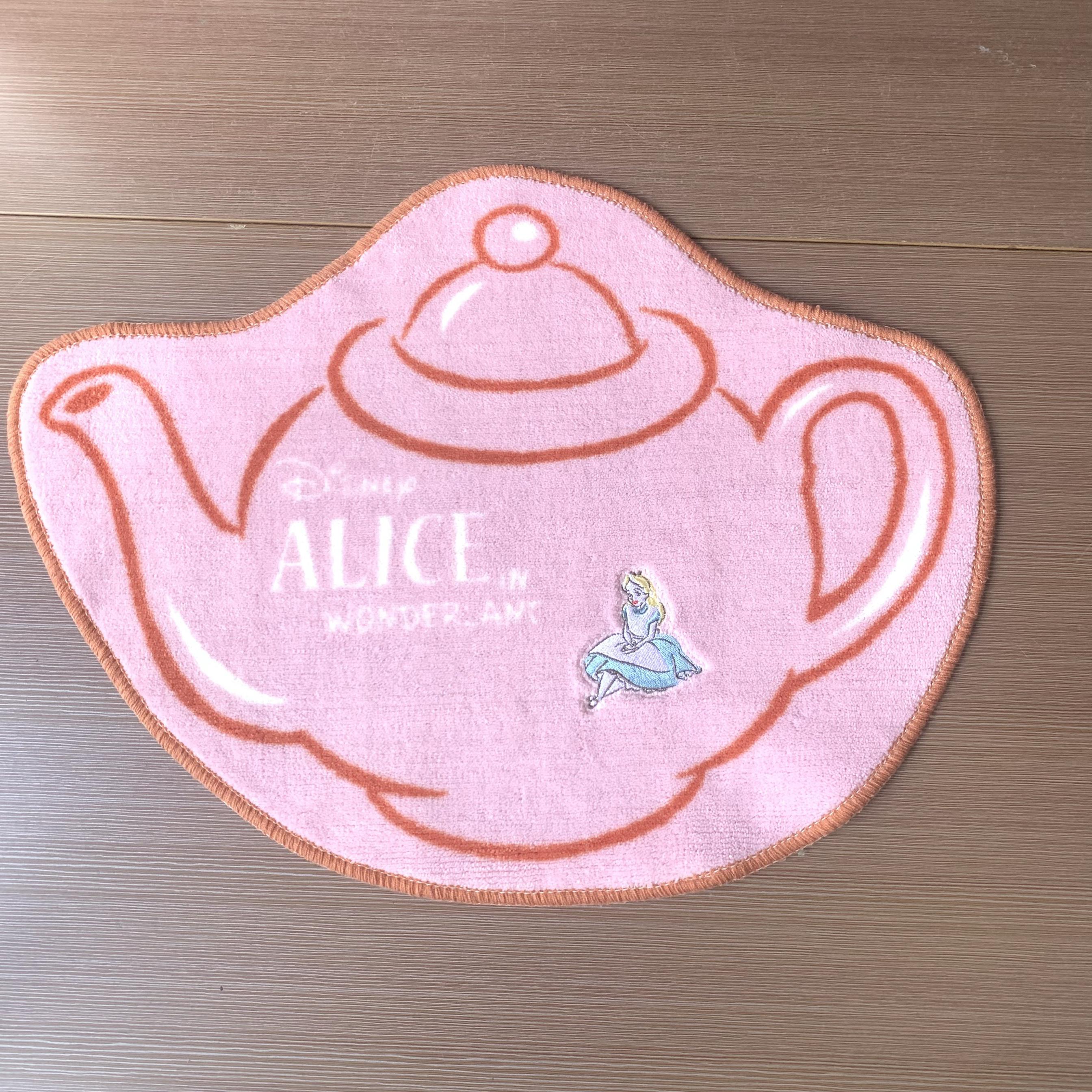 日下午茶壶爱丽丝公主地毯防滑脚垫厨房垫60x47cm