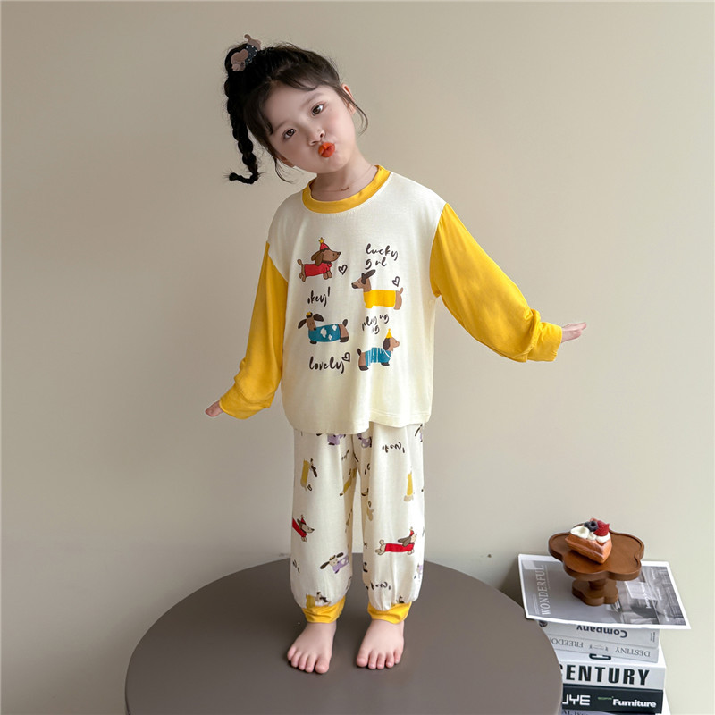2025年秋季中小童卡家居服套装