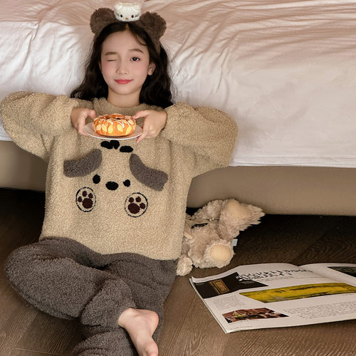 2025年冬季秋冬季半家居服套装