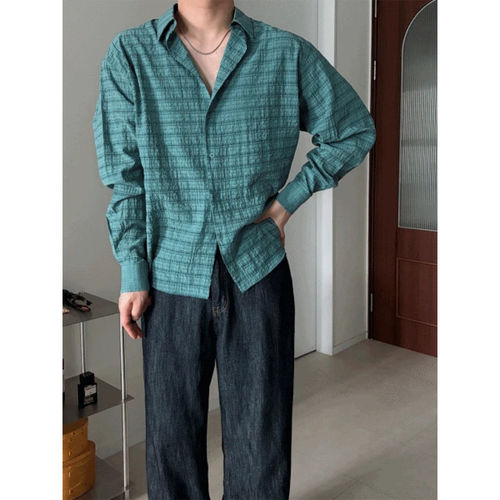 韩国代购男装衬衫2件包邮