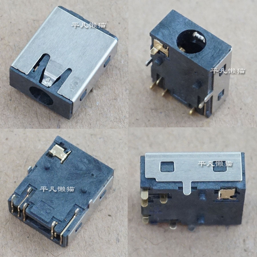 全新适用 8针 平口 笔记本 耳机音频接口 孔插 麦克风接口 AJ0293,3C数码配件,笔记本零部件,淘宝优惠券,粉丝福利购,淘宝优惠卷