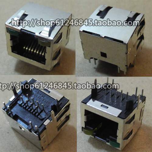 适用AMP PCB板 网络设备 工控机 工业机 网卡接口 RJ45接口 95