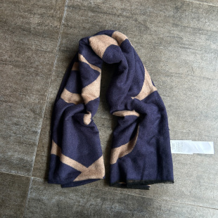 男女通用双面用围巾围脖披肩 级意大利大牌m@xc0秋冬季 不褪换 千元