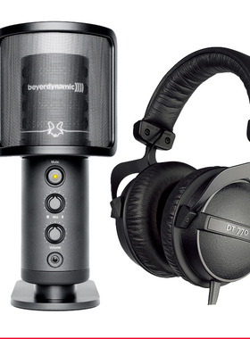 beyerdynamic拜亚动力 CREATOR pro USB电容麦克风配DT770PRO耳机