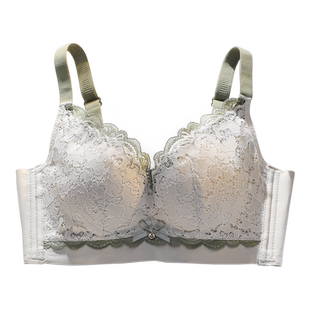 内衣女小胸聚拢中厚款性感上托无钢圈文胸罩上托收副乳防下垂
