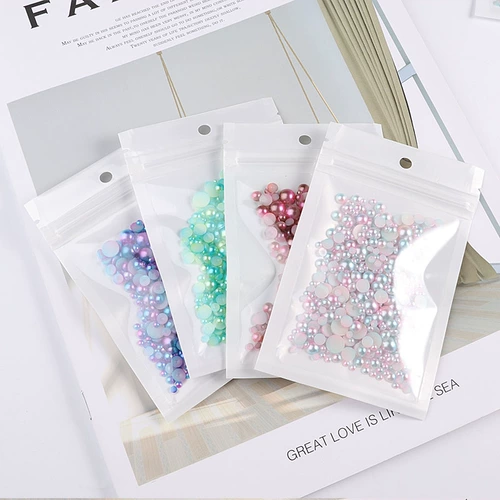 Бусины, украшение для ногтей, смешанные накладные ногти, градиент, DIY, 3-8мм, 100 шт