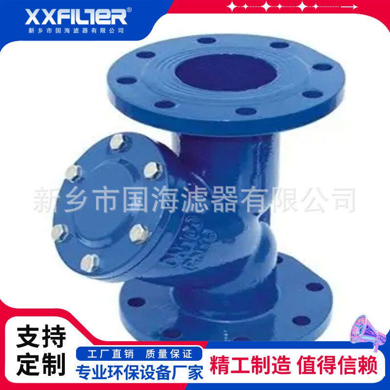 蓝氏过滤器 Y型过滤器DN300DN350DN400T型过滤器水泵过滤器