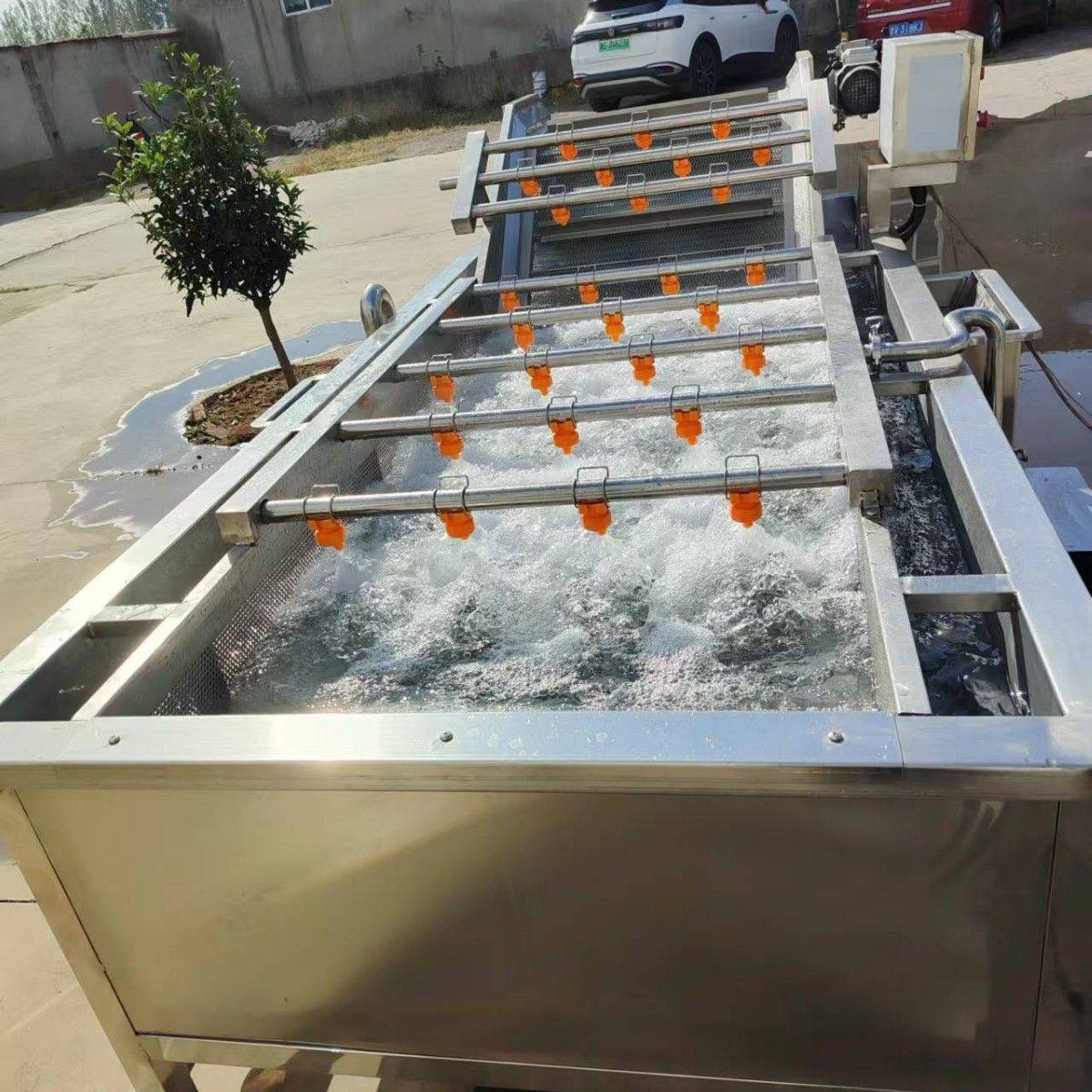 全自动红枣清洗机 油麦菜气泡清洗设备 食堂净菜加工流水线,清洗/食品/商业设备,洗果机/洗菜机,淘宝优惠券,粉丝福利购,淘宝优惠卷