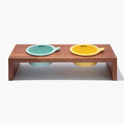 猫碗架双碗防打翻猫饭食盆